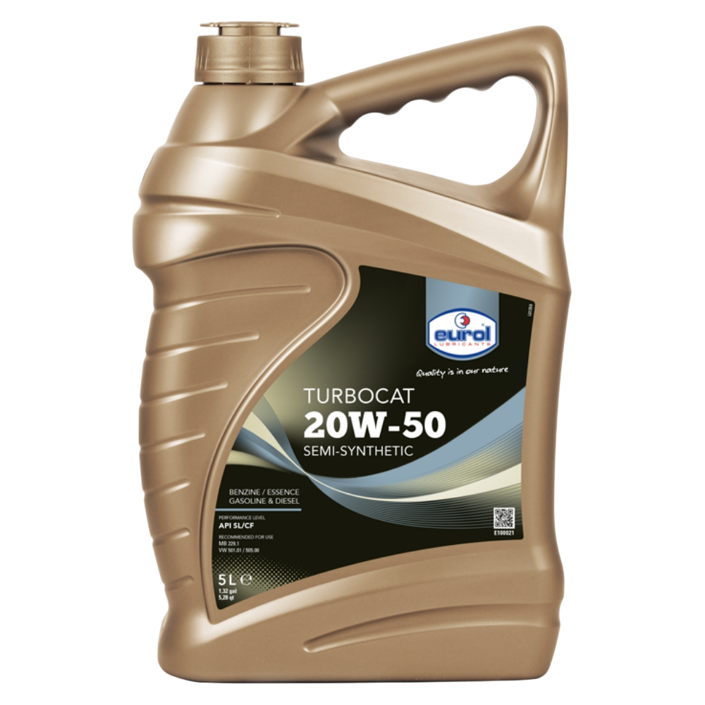 Aceite de Motor 20W50 Semi Sintético 5 L