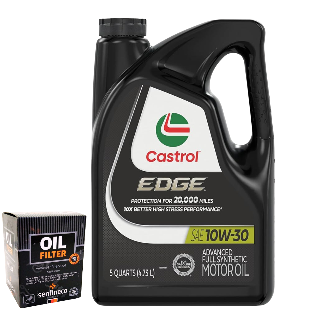 Castrol 10w30 EDGE + Filtro Senfineco PROMOCION.