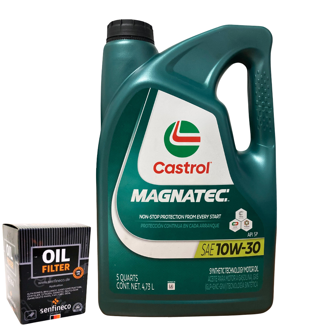 Castrol 10w30 Magnatec + Filtro Senfineco PROMOCION.